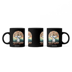 Funny Christian Easter Coffee Mug Guess Whos Back Jesus Religious TS10 Print Your Wear