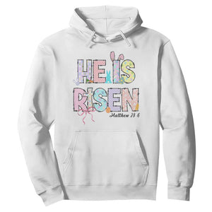 He is Risen Jesus Christian Happy Easter Hoodie TS10 White Print Your Wear