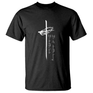 Easter Cross T Shirt Its Not About The Bunny About Lamb TS10 Black Print Your Wear