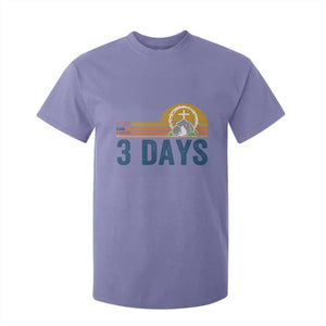 Easter A Lot Can Happen in 3 Days T Shirt For Kid Retro Religious Easter Christian TS10 Violet Print Your Wear