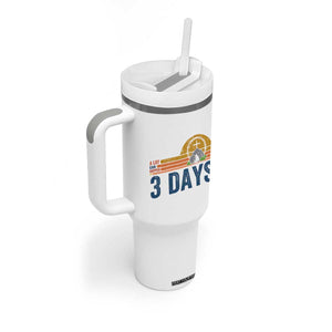 Easter A Lot Can Happen in 3 Days Tumbler With Handle Retro Religious Easter Christian TS10 Print Your Wear