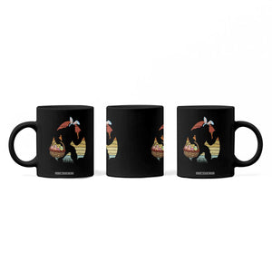 Bigfoot Easter Coffee Mug Bunny Sasquatch Eggs Retro TS10 Print Your Wear