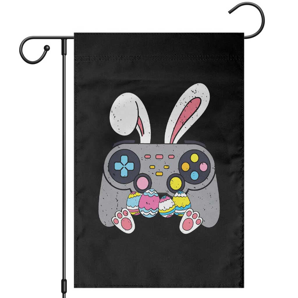 Easter Video Game Garden Flag Bunny Eggs Gaming Gamer TS10 Black Print Your Wear