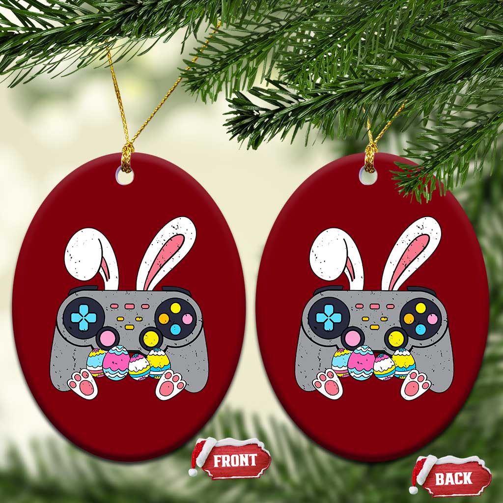 Easter Video Game Ceramic Ornament Bunny Eggs Gaming Gamer TS10 Print Your Wear