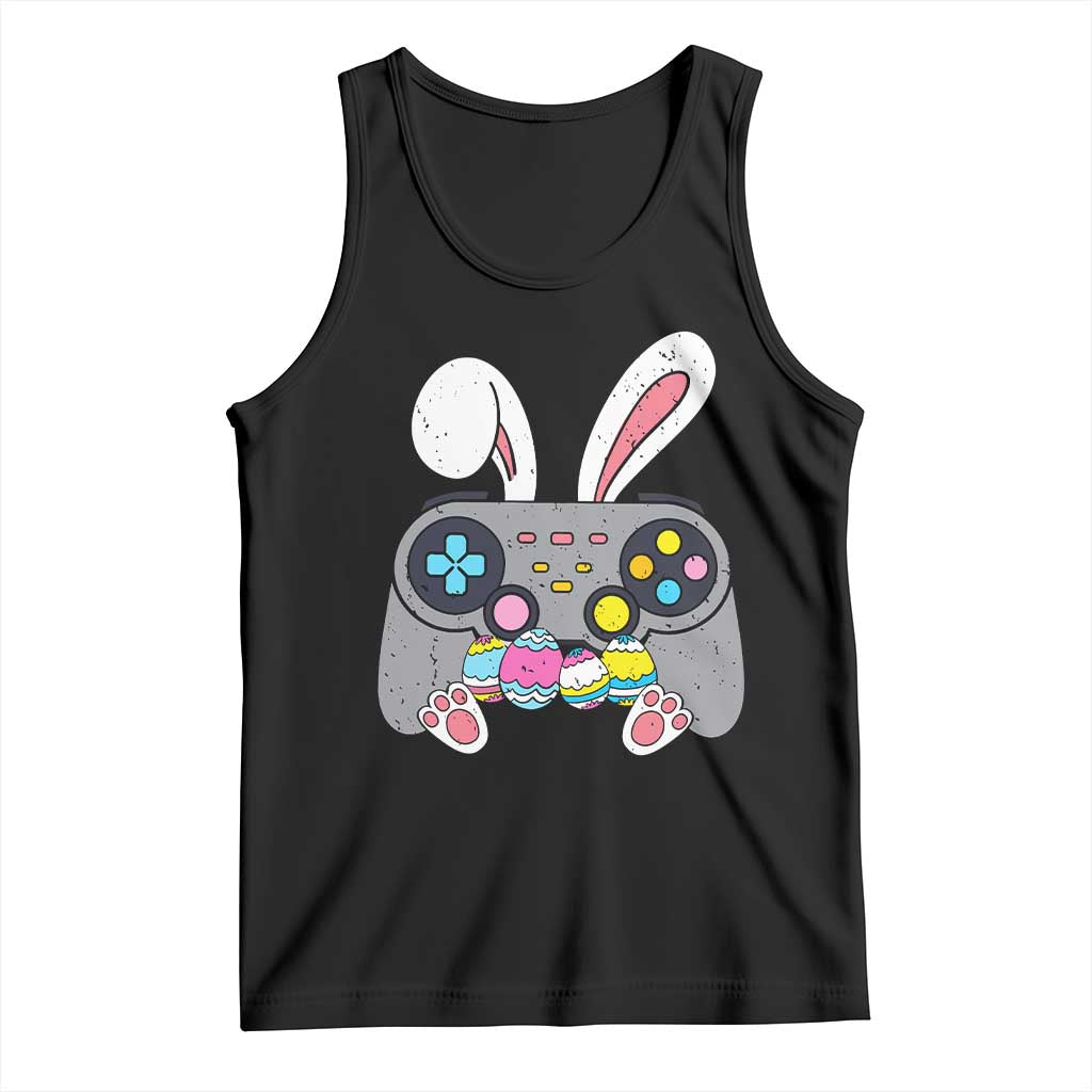 Easter Video Game Tank Top Bunny Eggs Gaming Gamer TS10 Black Print Your Wear