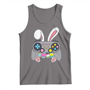 Easter Video Game Tank Top Bunny Eggs Gaming Gamer TS10 Deep Heather Print Your Wear