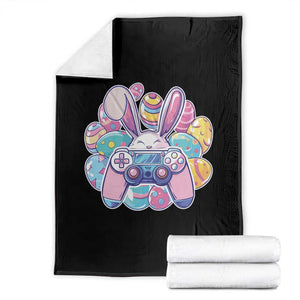 Easter Video Game Throw Blanket Cute Bunny Eggs Gaming Gamer TS10 Black Print Your Wear