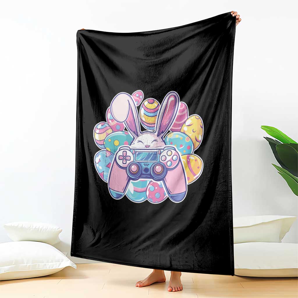 Easter Video Game Throw Blanket Cute Bunny Eggs Gaming Gamer TS10 Print Your Wear