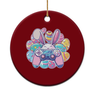 Easter Video Game Ceramic Ornament Cute Bunny Eggs Gaming Gamer TS10 1pc Red Print Your Wear