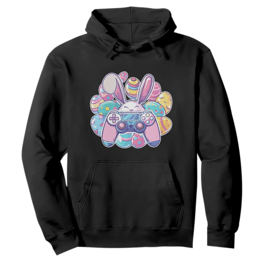 Easter Video Game Hoodie Cute Bunny Eggs Gaming Gamer TS10 Black Print Your Wear