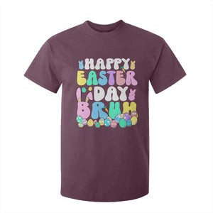 Bruh Easter T Shirt For Kid Teens Boys Kids Cute Bunny Eggs TS10 Maroon Print Your Wear