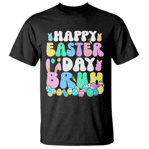 Bruh Easter T Shirt Teens Boys Kids Cute Bunny Eggs TS10 Black Print Your Wear