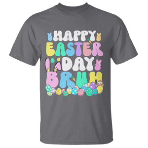 Bruh Easter T Shirt Teens Boys Kids Cute Bunny Eggs TS10 Charcoal Print Your Wear
