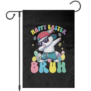Bruh Easter Garden Flag Funny Bunny Dab Rabbit Dance TS10 Black Print Your Wear