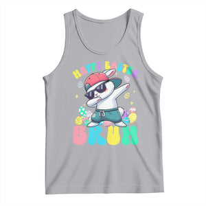 Bruh Easter Tank Top Funny Bunny Dab Rabbit Dance TS10 Athletic Heather Print Your Wear