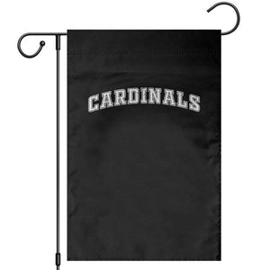 Cardinal Lovers Garden Flag Retro Varsity College Graphic TS10 Black Print Your Wear
