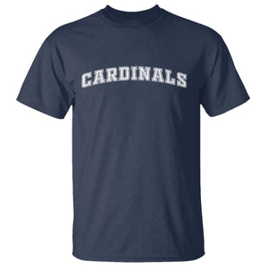 Cardinal Lovers T Shirt Retro Varsity College Graphic TS10 Navy Print Your Wear