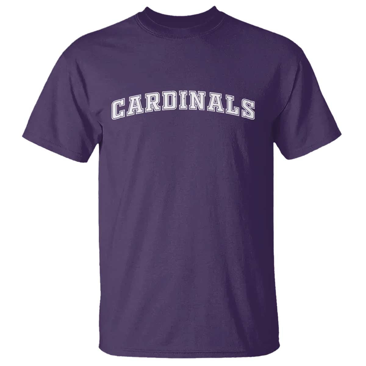 Cardinal Lovers T Shirt Retro Varsity College Graphic TS10 Purple Print Your Wear