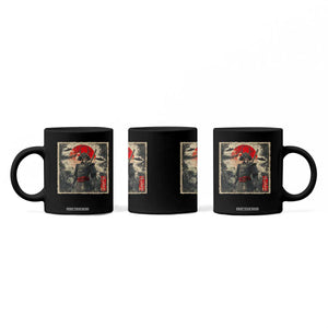 Alien Samurai Coffee Mug Vintage Japanese Art UFO Funny Ukiyo-e Warrior TS10 Print Your Wear
