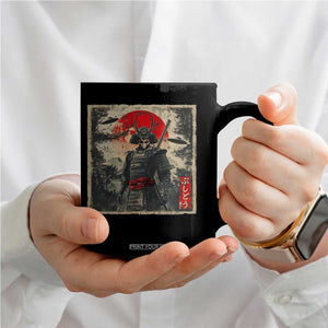 Alien Samurai Coffee Mug Vintage Japanese Art UFO Funny Ukiyo-e Warrior TS10 Print Your Wear