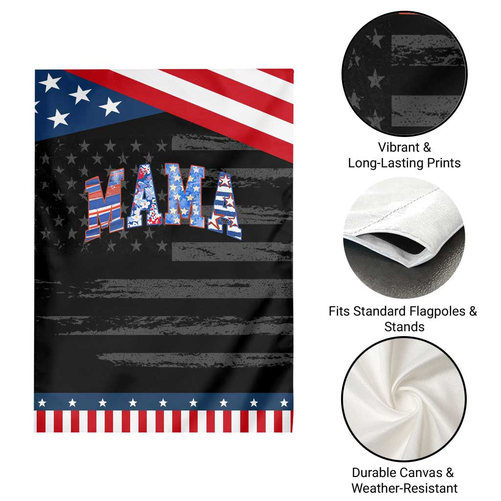 American Mama Patriotic Garden Flag 4th of July TS10 Print Your Wear