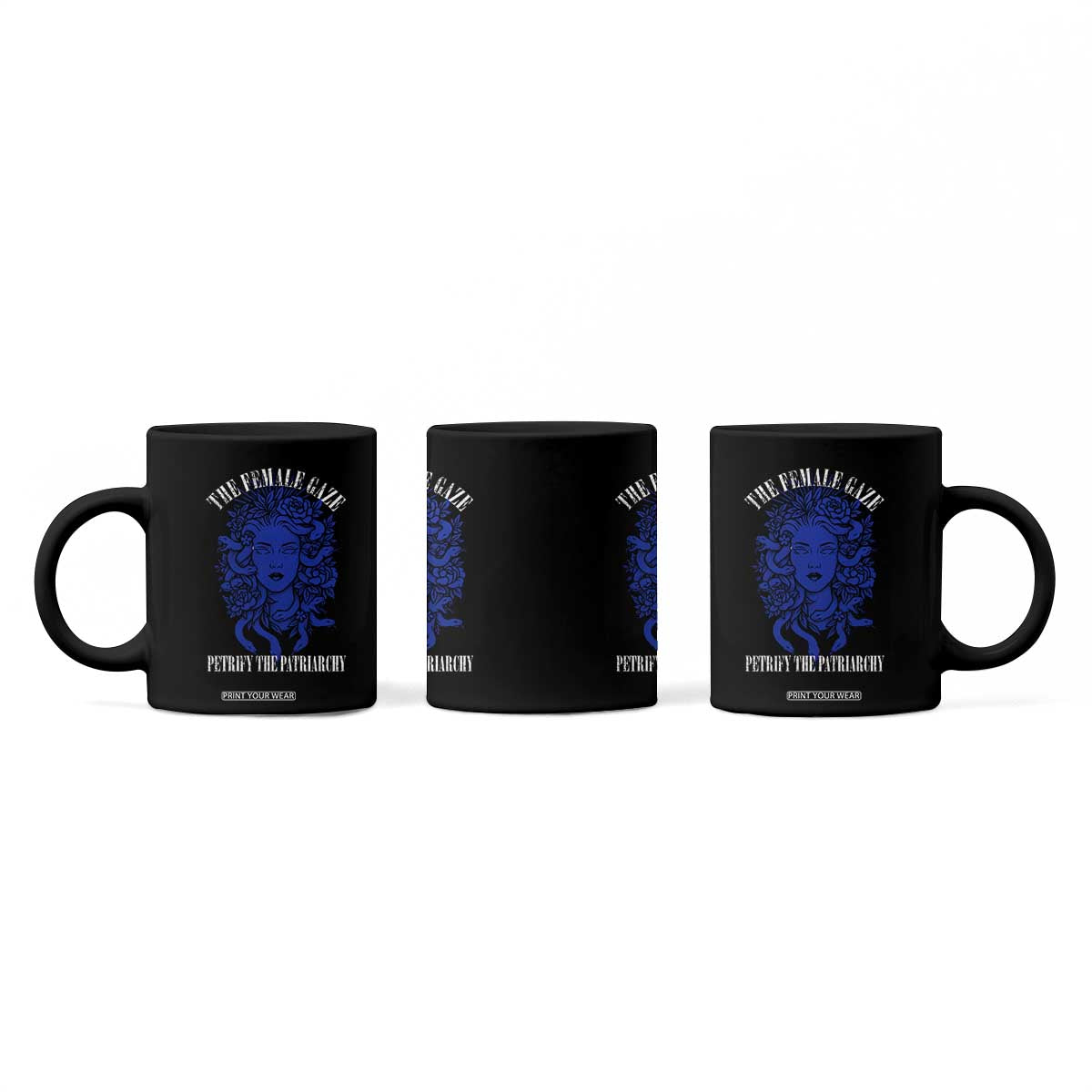 Medusa Feminist Coffee Mug Womens Rights Mythical Empowerment Graphic TS10 Print Your Wear