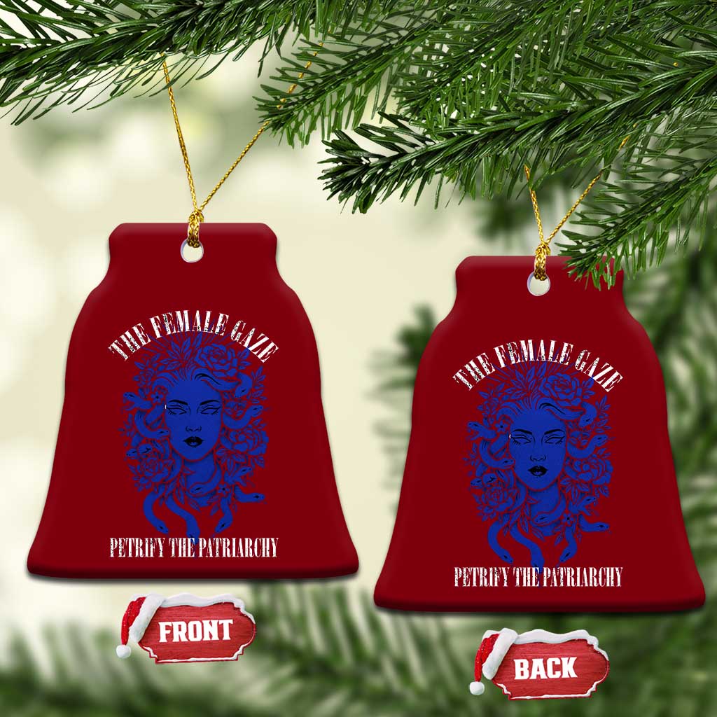 Medusa Feminist Ceramic Ornament Womens Rights Mythical Empowerment Graphic TS10 Print Your Wear
