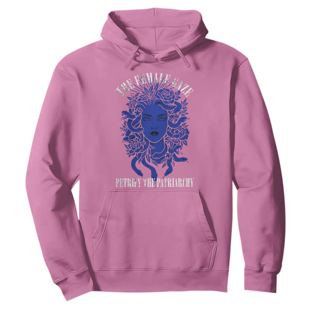Medusa Feminist Hoodie Womens Rights Mythical Empowerment Graphic TS10 Azalea Print Your Wear