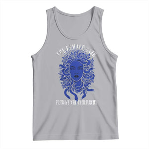 Medusa Feminist Tank Top Womens Rights Mythical Empowerment Graphic TS10 Athletic Heather Print Your Wear