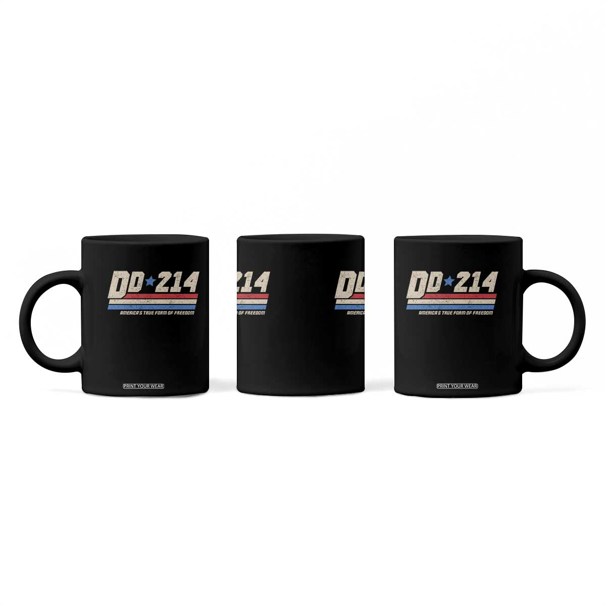 DD-214 Coffee Mug Armed Forces Military Alumni Vintage Veteran TS10 Print Your Wear