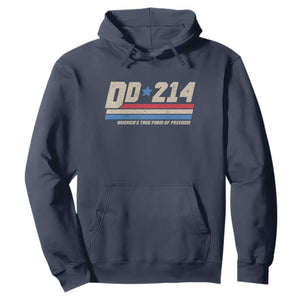 DD-214 Hoodie Armed Forces Military Alumni Vintage Veteran TS10 Navy Print Your Wear