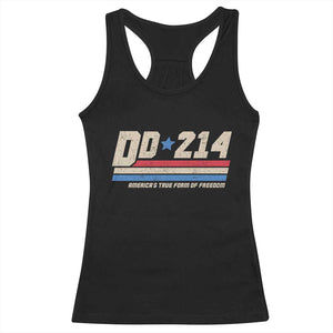 DD-214 Racerback Tank Top Armed Forces Military Alumni Vintage Veteran TS10 Black Print Your Wear