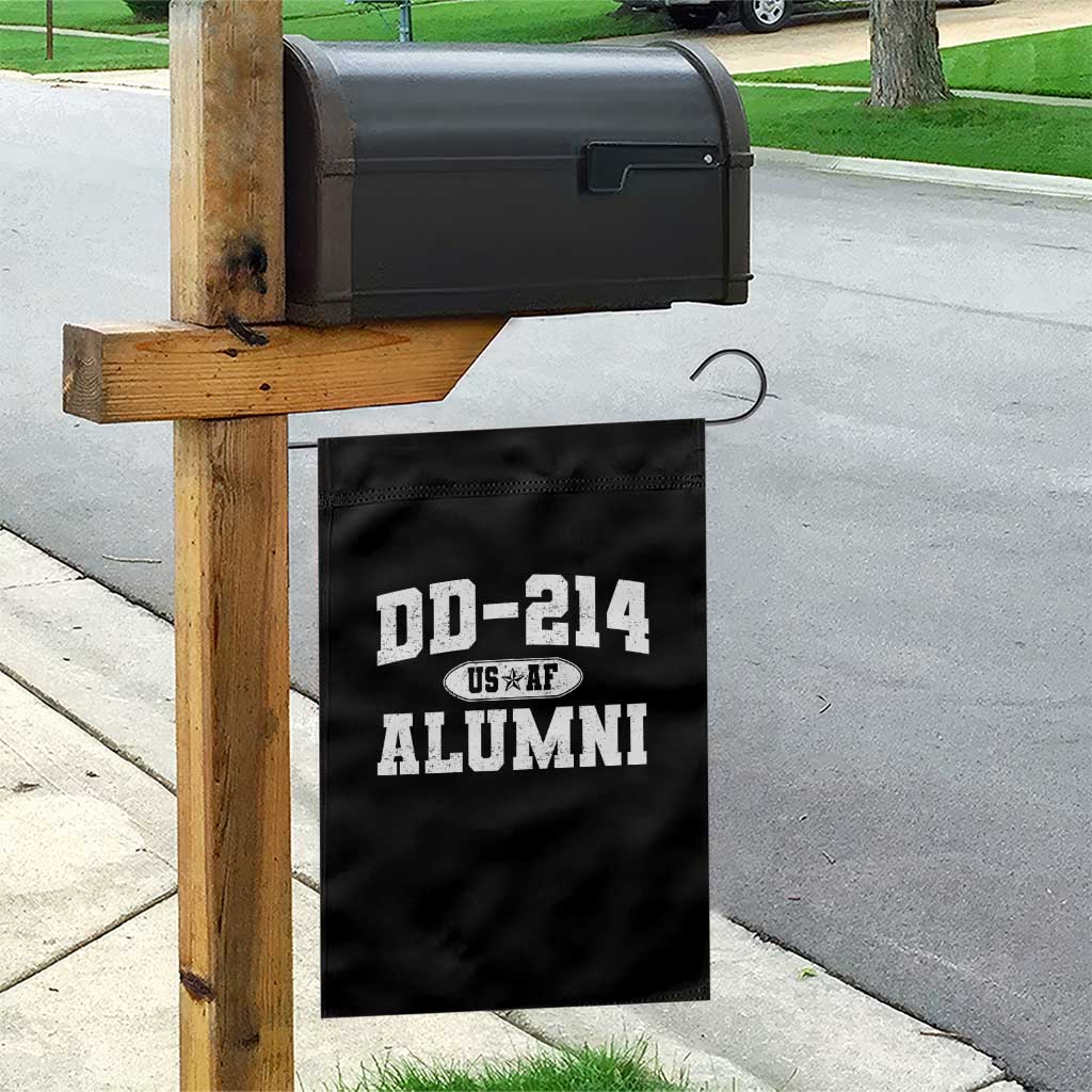 DD-214 US Air Force Alumni Garden Flag US Military Veteran Retired TS10 Print Your Wear