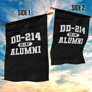 DD-214 US Air Force Alumni Garden Flag US Military Veteran Retired TS10 Print Your Wear
