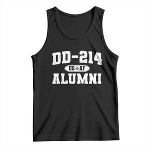 DD-214 US Air Force Alumni Tank Top US Military Veteran Retired TS10 Black Print Your Wear