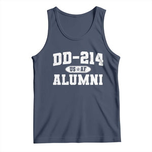DD-214 US Air Force Alumni Tank Top US Military Veteran Retired TS10 Navy Print Your Wear