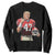 Trump Football Sweatshirt Vintage Sports Fan 47th President TS10 Black Print Your Wear