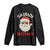 Skibidi Rizzmas Christmas Long Sleeve Shirt Rizz Santa Claus Retro Funny Xmas Gen Alpha Kid TS10 Black Print Your Wear