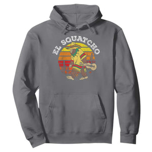 El Squatcho Bigfoot Hoodie Mexican Sasquatch Cinco De Mayo TS10 Charcoal Print Your Wear