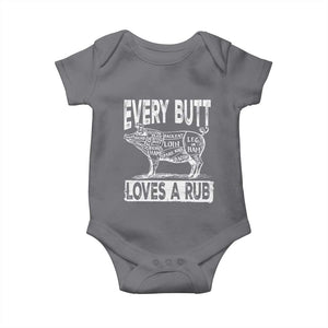 BBQ Baby Onesie Pork Butt Rub Dad Grill Gift TS10 Charcoal Print Your Wear