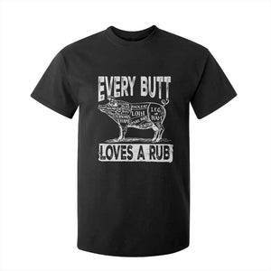 BBQ T Shirt For Kid Pork Butt Rub Dad Grill Gift TS10 Black Print Your Wear