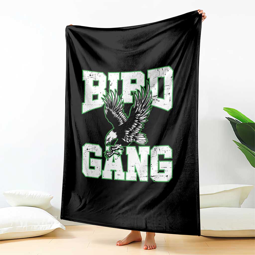 Bird Gang Throw Blanket Vintage 90s Style Classic EF Fly TS10 Print Your Wear