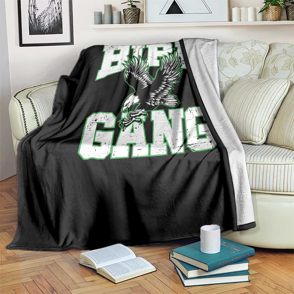 Bird Gang Throw Blanket Vintage 90s Style Classic EF Fly TS10 Print Your Wear