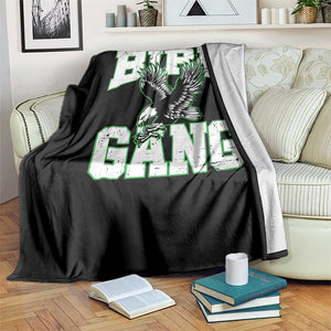 Bird Gang Throw Blanket Vintage 90s Style Classic EF Fly TS10 Print Your Wear