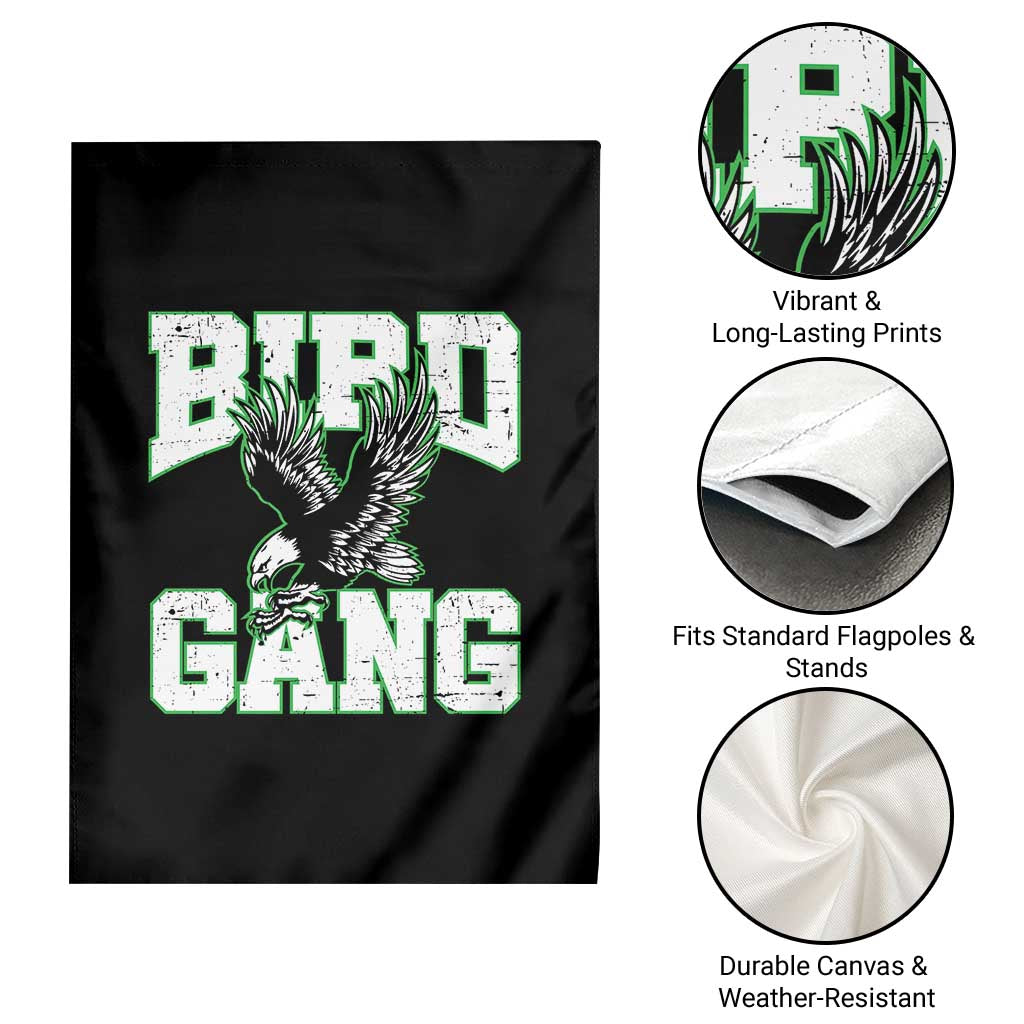 Bird Gang Garden Flag Vintage 90s Style Classic EF Fly TS10 Print Your Wear