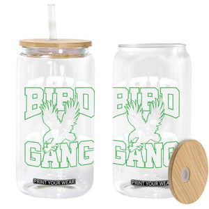 Bird Gang Glass Can Vintage 90s Style Classic EF Fly TS10 Print Your Wear