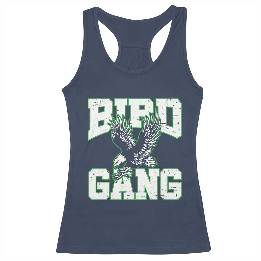 Bird Gang Racerback Tank Top Vintage 90s Style Classic EF Fly TS10 Navy Print Your Wear