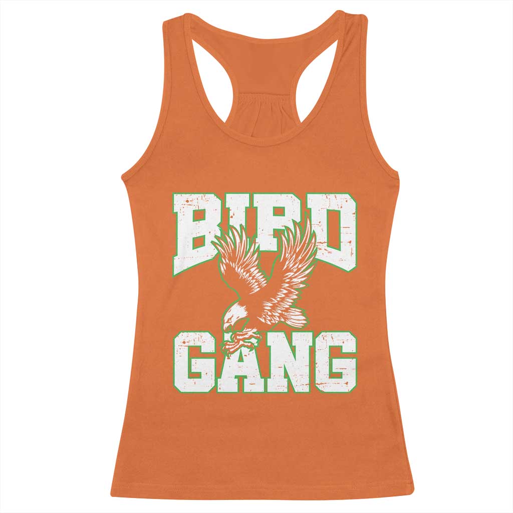 Bird Gang Racerback Tank Top Vintage 90s Style Classic EF Fly TS10 Orange Print Your Wear