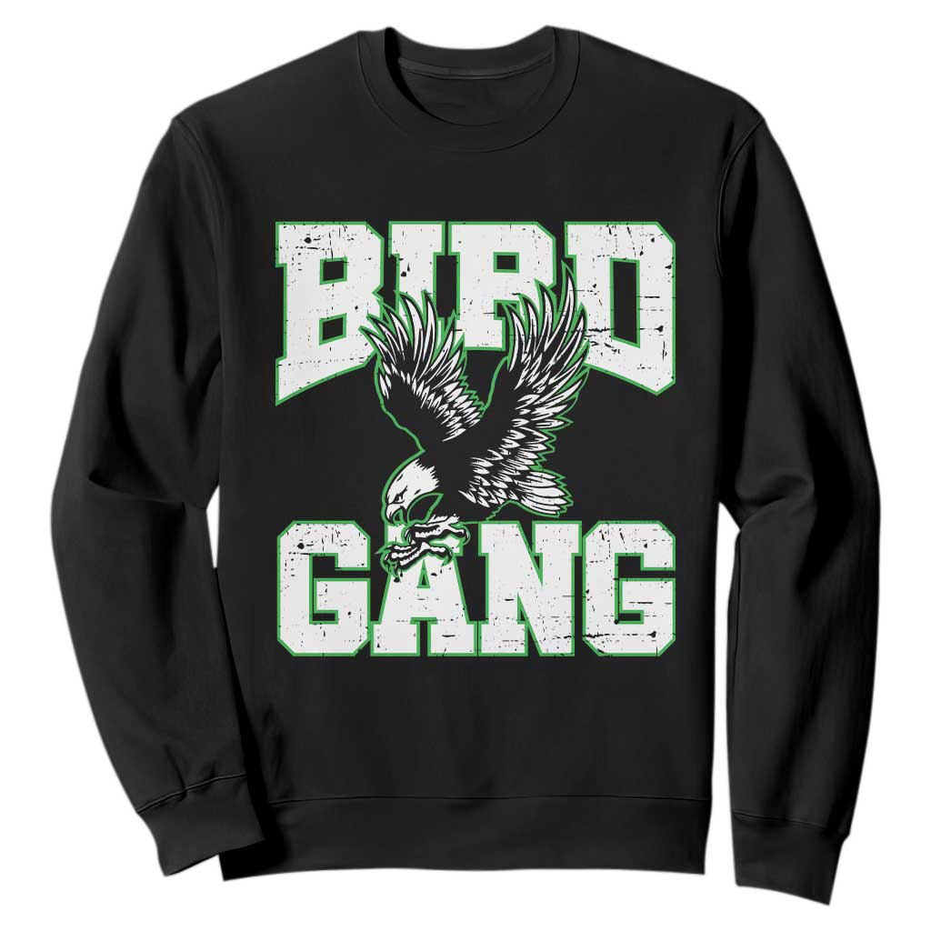 Bird Gang Sweatshirt Vintage 90s Style Classic EF Fly TS10 Black Print Your Wear