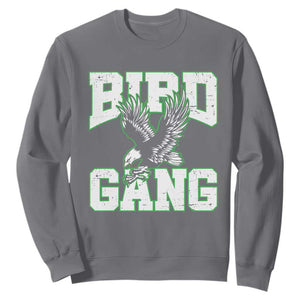 Bird Gang Sweatshirt Vintage 90s Style Classic EF Fly TS10 Charcoal Print Your Wear